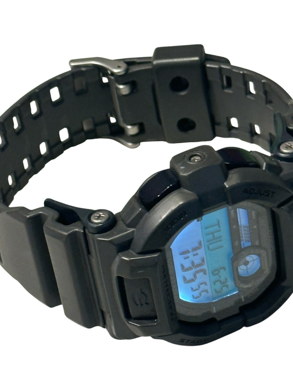 Casio G-Shock GD-350 Dark Grey Digital Watch Vibration Alarm Fresh Battery